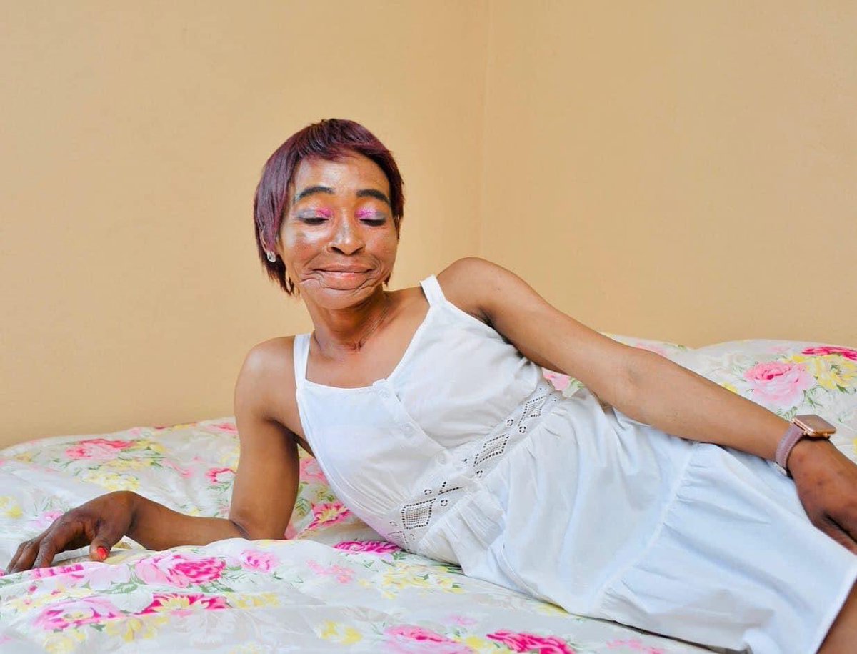 PhophiRamathuba's tweet photo. Meida’dignity &amp;confidence finally restored, no more name calling accepted by community.Thank you Dr Dikgale she is recovering well from her tumor. Thank you @collenmashawane she is now a property owner and a business woman.May the Lord bless all of you for making it possible. https://t.co/sg7N2MBsNc