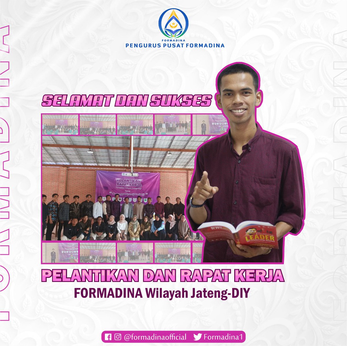 Formadina1's tweet photo. Selamat dan suskes tas terpilihnya saudara Kirwan sebagai Koordinator Formadina Wilayah Jateng - DIY.

Dan selamat atas dilantiknya segenap pengurus Formadina wilayah Jateng - DIY.

Semoga semakin produktif dan dapat membawa Formadina lebih baik. Amin.

#formadina #formadinapusat https://t.co/xuoHKCFBT6