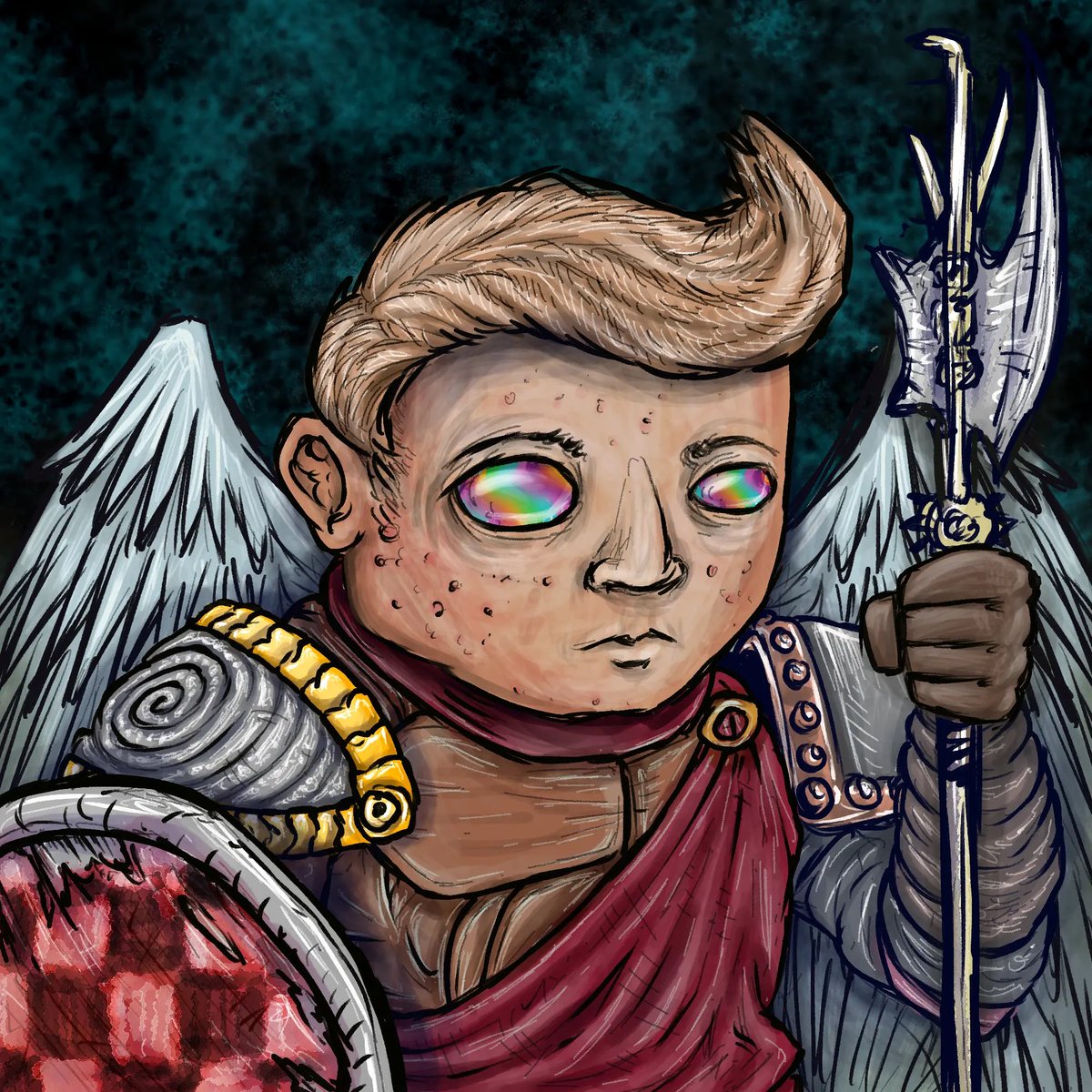 SgtHoov's tweet photo. Them eyes tho 👀 great job @dfart2287 #LilAngels https://t.co/SxkVxa5KTs