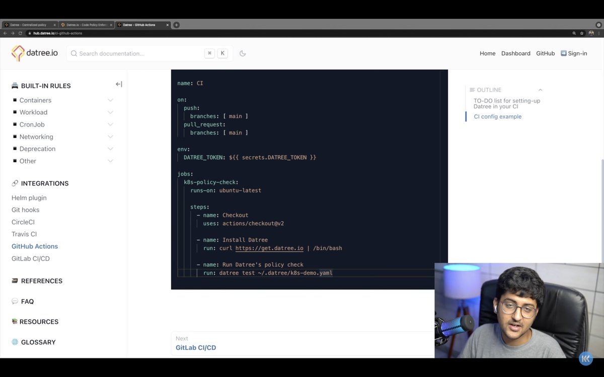 ViggiAtU's tweet photo. Datree is an awesome tool for validation of YAML files and Schema validation !😀
It really makes my work easy. Feeling great learning Datree tool 😎
thanks a lot @kunalstwt for giving everything free! 
#DevOps 
#DevOpsCommunity 
#devOpsWithKunal
#Datree https://t.co/3FZn6SXTPv