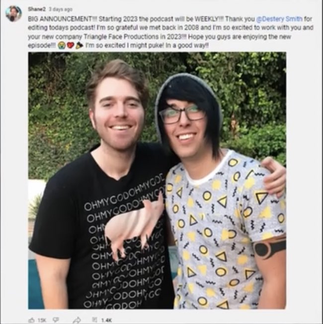 Cryp ѱ on Twitter "Of course Shane Dawson is still in connection with Destery Smith they’re