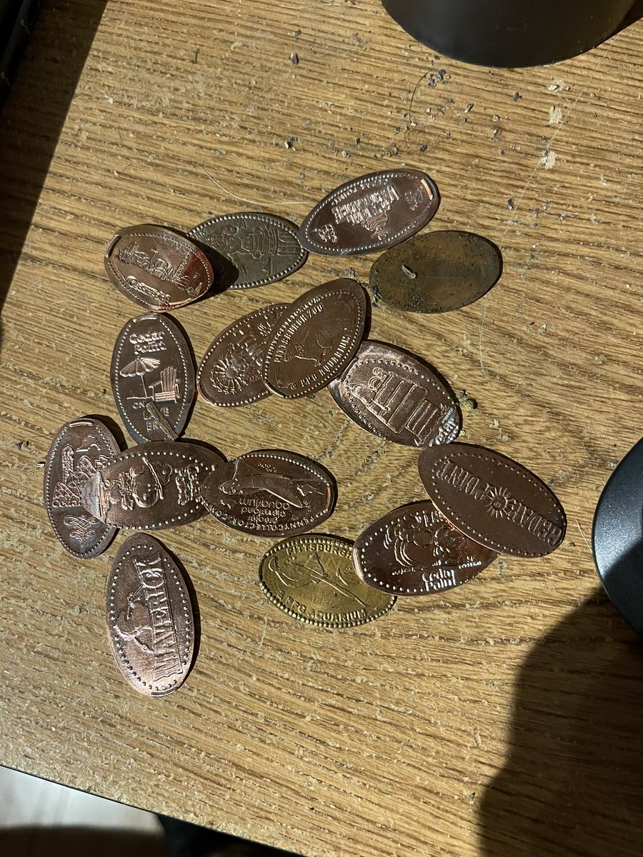 Random fact: I’m a sucker for a pressed penny!