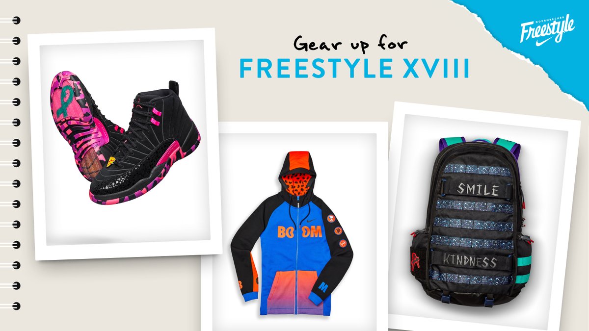 The #DBFreestyle XVIII collection reveal is just around the corner! Gear up for this year with product you may have missed the first time around. A silent auction starts tomorrow at noon and run through the following Saturday at noon. Preview the items: spr.ly/6013Mm4qx
