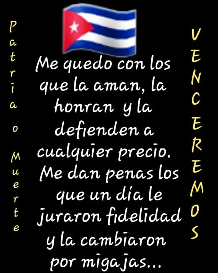 @DeZurdaTeam_ @DrRobertoMOjeda @IzquierdaUnid15 @QbaDCorazonR @DefendiendoCuba @PanuelosRojos_ @Reylope13 @EVilluendasC @JuventudPSUV @zurdoBo7 @CasAmericas #OyeMiGenteVamos a seguir defendiendo la Patria, la Revolución y el Socialismo al precio que sea necesario !!
#PorCubaVenceremos ❤️🇨🇺💪