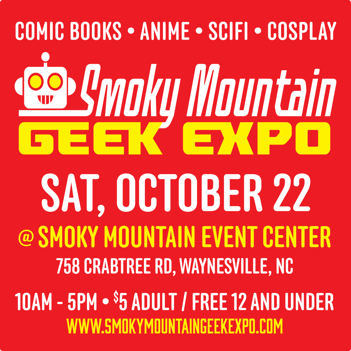 ReedLetters's tweet photo. Taking our #TwoWeekInk to Waynesville, NC for the #SmokyMountainGeekExpo in the morning 😎👇 https://t.co/wDIgxWslGk
