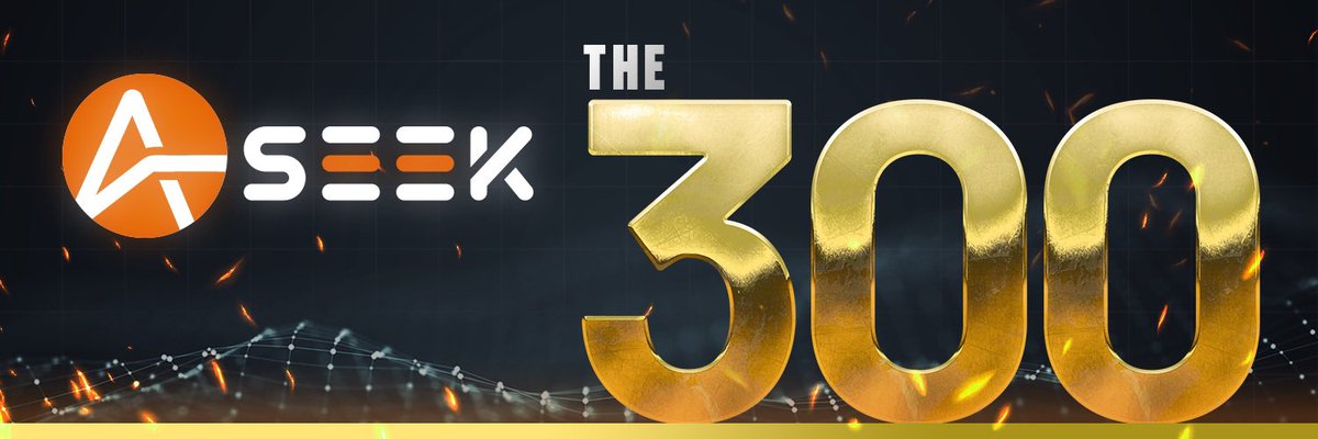 100 passes sold🥳

Our revolutionary crypto exchange launch process can get started. 3 years of work, decades of exchange building and consulting experience packed into a game changing product. 

Our remaining 200 passes for The 300 are only available until Alphaseek goes live.