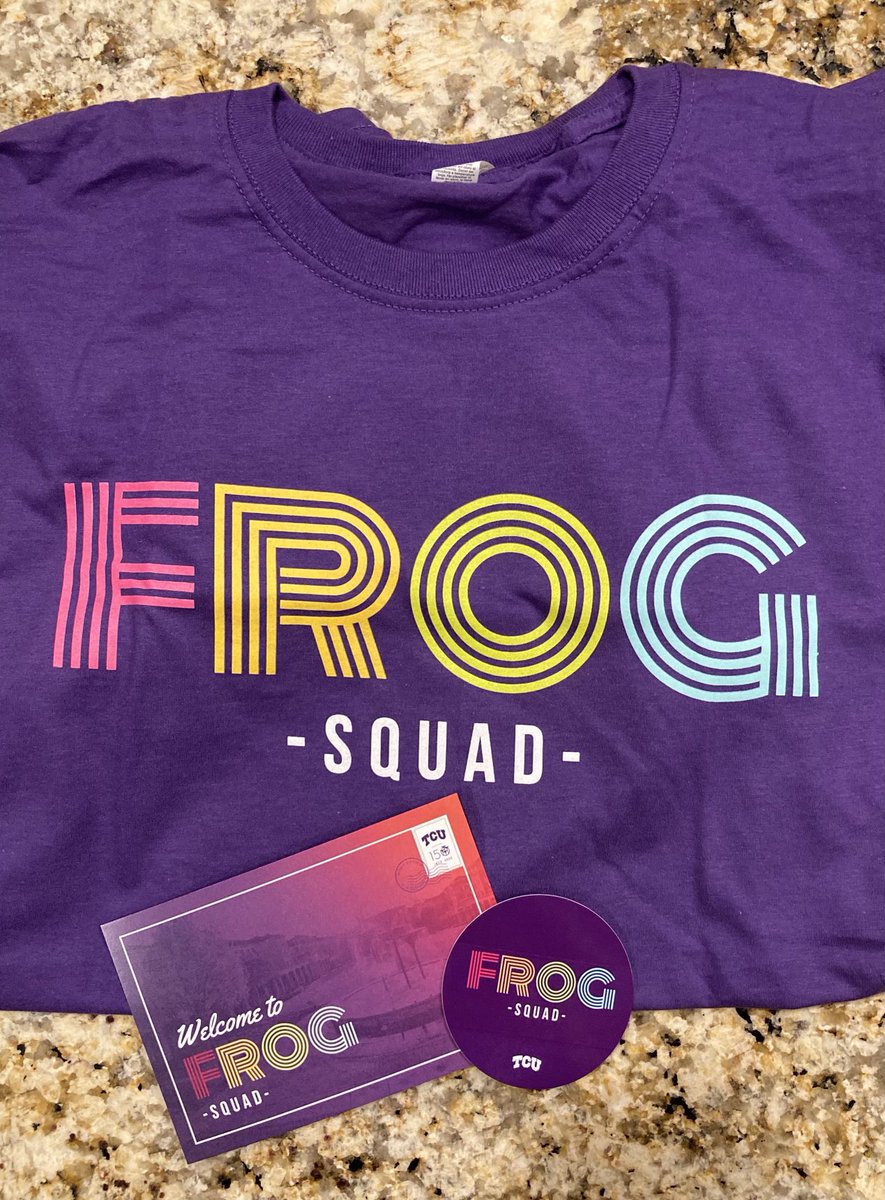 coreyreed's tweet image. Heads up, y’all! I’m a newly minted member of the ⁦@TCU⁩ Frog Squad. 💜🐸
