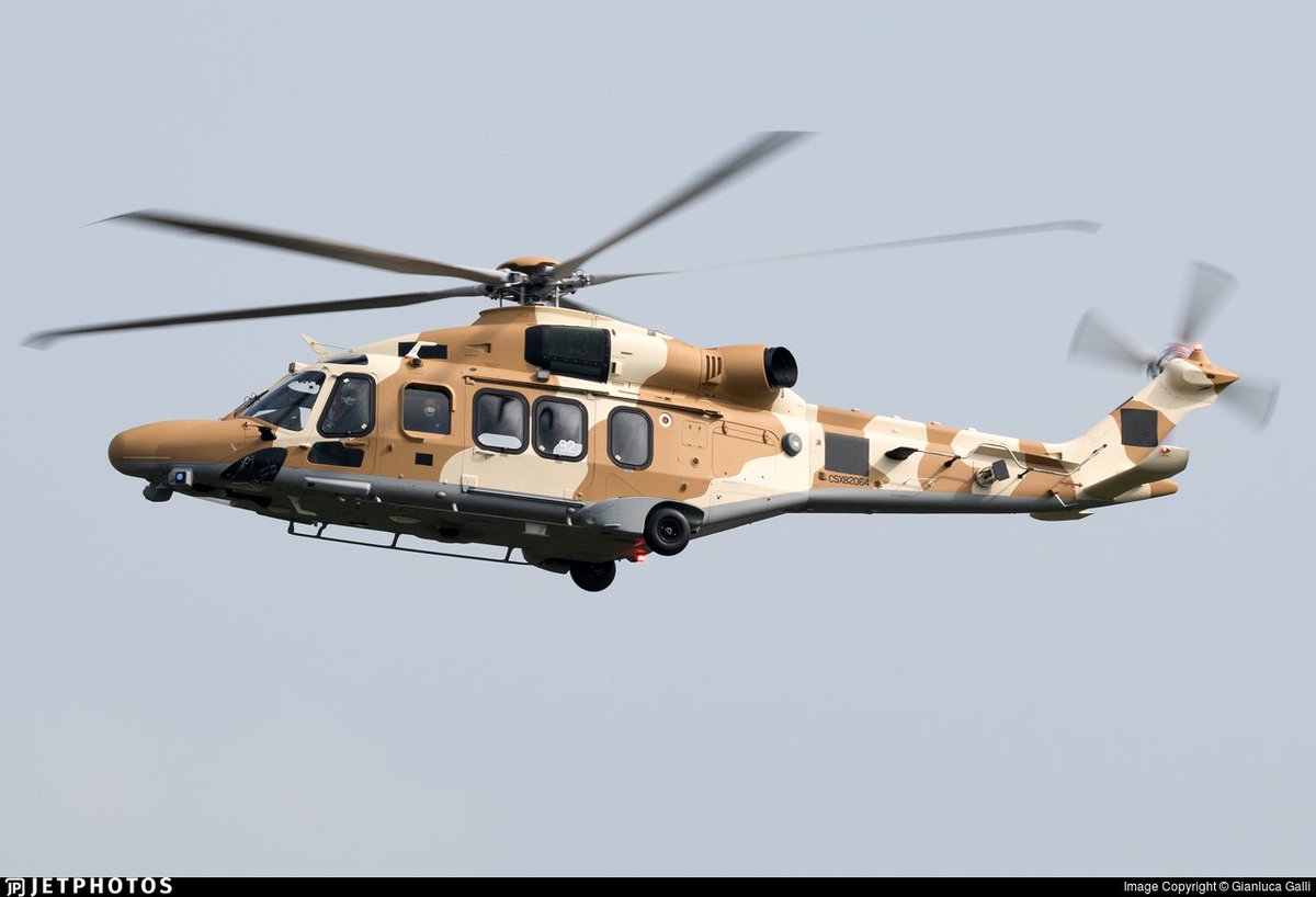 New Egyptian Air Force 🇪🇬 AW149 Multi-role Helicopter on flight trials in Italy.