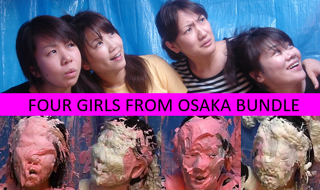 PieMasterAnjuu's tweet photo. There's a new video bundle at https://t.co/7DEYjxH8LC:
🍰The 4 Girls from Osaka Bundle🍰

7 scenes together for one low price!
And 50% off during our Halloween Sale! 🎃

#wam #wetandmessy
#パイ投げ #pieintheface
#メッシー #messyfeet
#slime #gunge #足フェチ https://t.co/STxPcmsoAR
