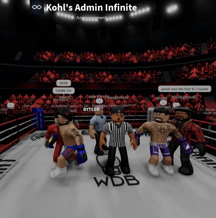 RblxAlerts's tweet photo. @ByteDrr shocks everyone by beating @RealRXWDB https://t.co/UBRcICRSYV