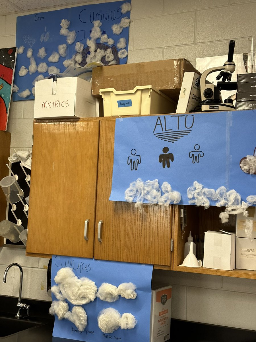 bcolescience's tweet photo. It’s done! Spider web, inquiry cloud types . All went well. Hiccups and all! @ScienceWCPSS @EastGarnerMMS https://t.co/fQMg5aLAnd