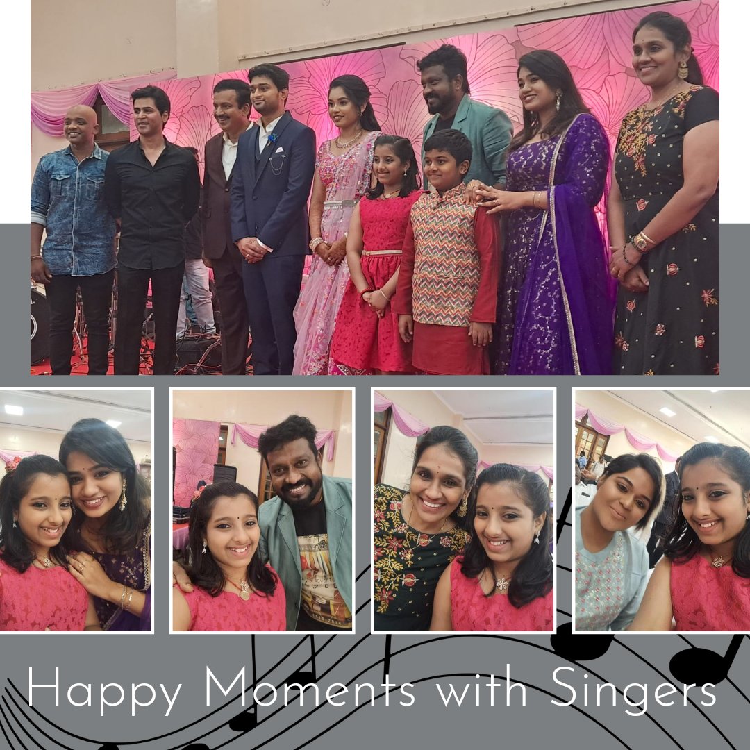 Happy Moments with Singers! #nehagirish #singerng #neha #supersingerneha #vijaytelevision #supersingerjuniorwinnerneha #singerng #nehagirishsinger #singerng