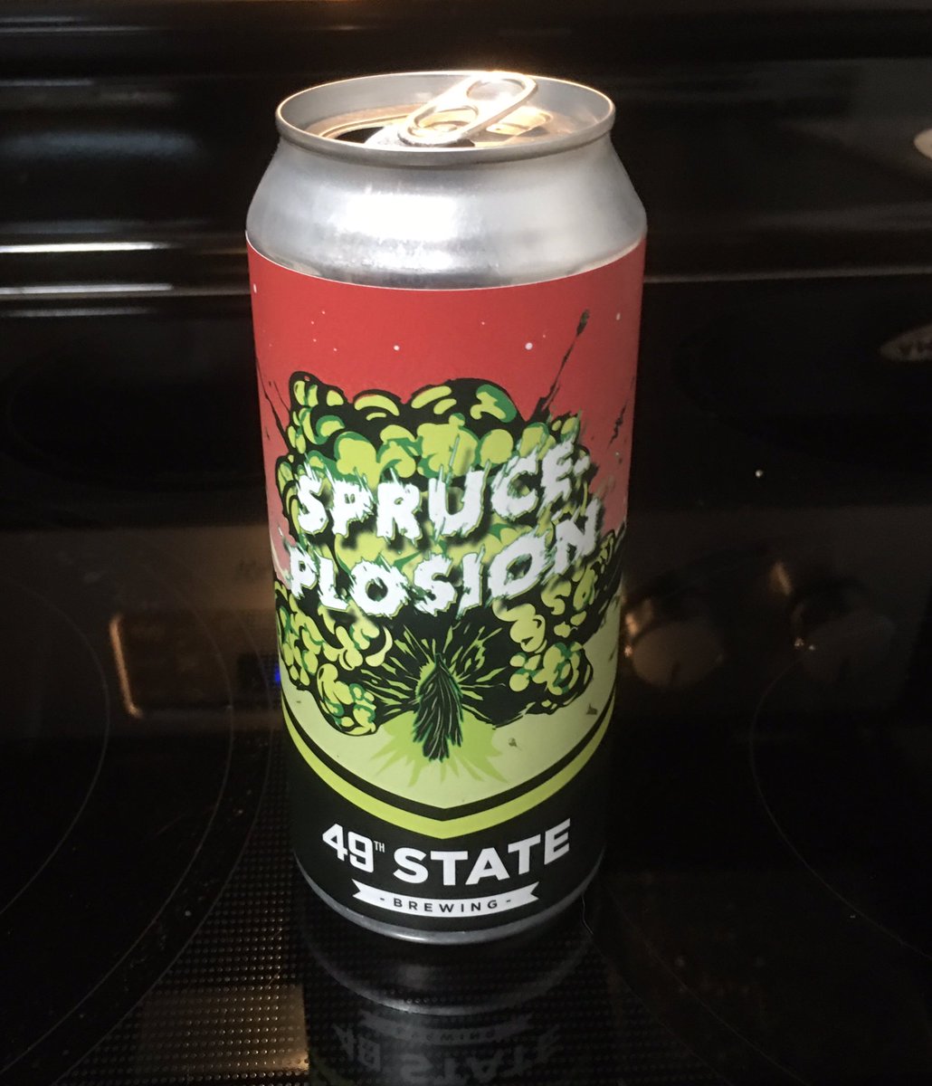 nteatsorth's tweet image. The Spruce is Loose… 🌲🍺 @49thStateBrew #Anchorage #Alaska #SpruceTip