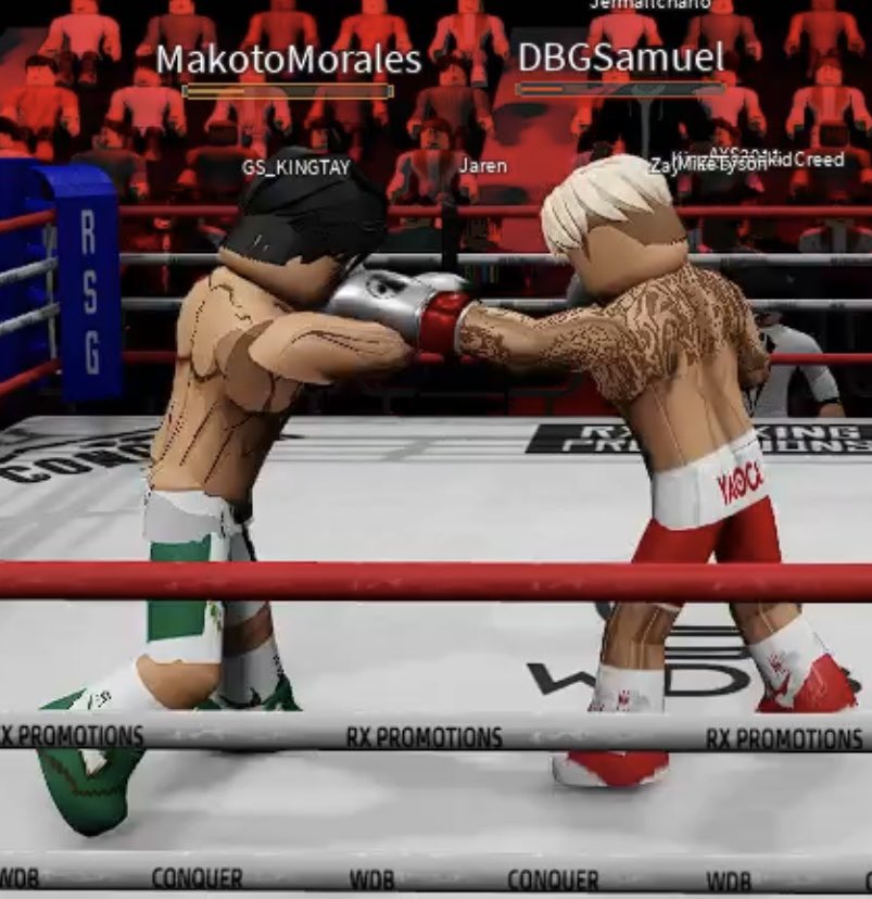RblxAlerts's tweet photo. Pics from makoto vs Sam https://t.co/cpOumALIHn