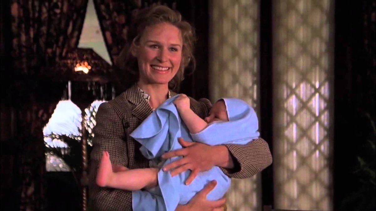 Glenn Close in her first Academy Award-nominated role as Jenny Fields in the drama movie The World According to Garp, 1982. Image courtesy of Warner Bros./IMDb