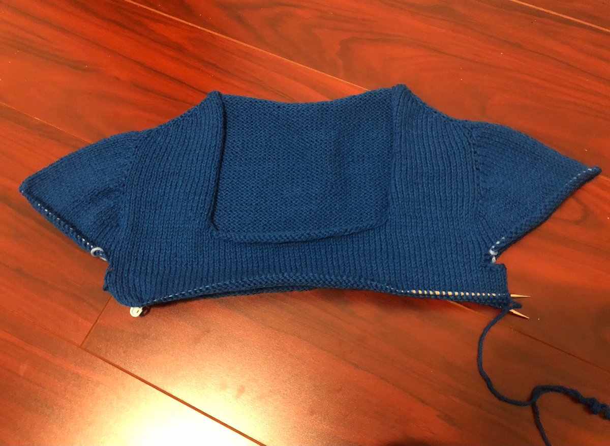 KristiMJS's tweet image. Day 4 of sweater knitting - very excited to see how far I get on day 5!