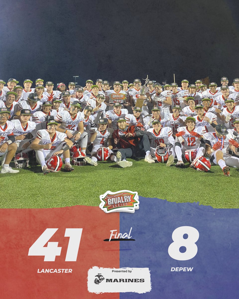 .<a href="/LHSfballLegends/">Lancaster Legends Football</a> absolutely dominated on the field tonight against rivals Depew. They add another W to their 11 (make that 12 now) straight win streak! 
 
📰 bit.ly/3s85pZj

Presented by: <a href="/NewYorkMarines/">New York Marines</a>