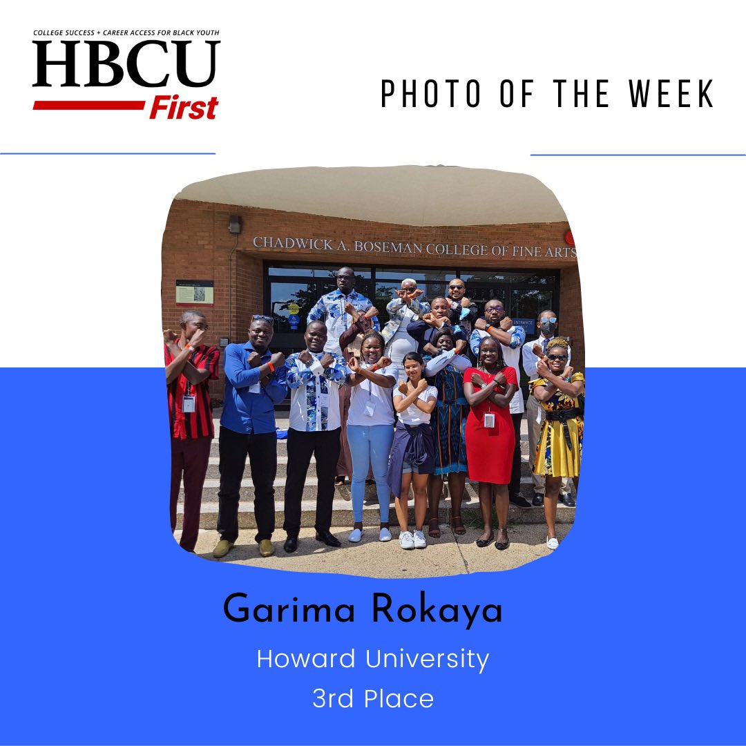 HBCUFirst's tweet photo. Congratulations to our Week 5 winner, 3rd Place Garima Rokaya. We enjoyed your photo of campus memories! (HU Student Ambassador Garima Rokaya giving Campus tour.) 🎉 #famu #explorepage #hbcufirst #photooftheweek https://t.co/JxzKdVRkHH