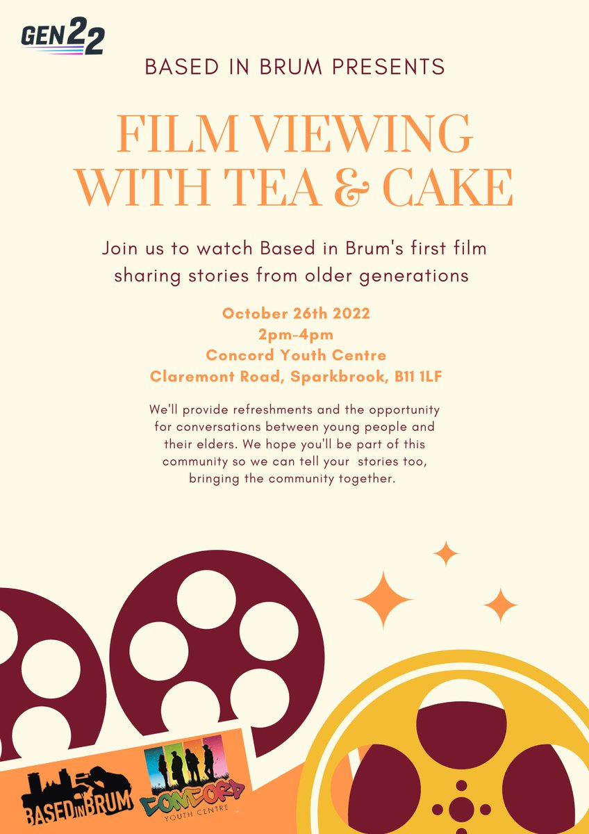 BlueJayExchange's tweet photo. Join us on Wednesday for tea, cake, the film! and friendly conversations @ConcordCentre #Gen22 #youthleadership https://t.co/nP9SW4V2ki