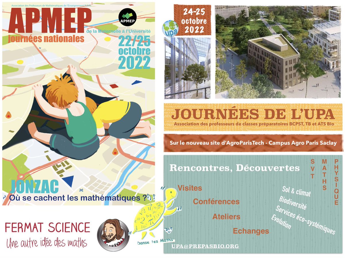 Lara Thomas (@larathomas42) on Twitter photo Fin des cours = début des vacances studieuses. Au programme : des maths à toucher, voir, entendre, échanger... et bien sûr danser !
<a href="/Apmep_Nat/">APMEP Nationale</a> <a href="/fermat_science/">Fermat Science</a> #upa #maths #dance #practice #education #Science Fin des cours = début des vacances studieuses. Au programme : des maths à toucher, voir, entendre, échanger... et bien sûr danser !
<a href="/Apmep_Nat/">APMEP Nationale</a> <a href="/fermat_science/">Fermat Science</a> #upa #maths #dance #practice #education #Science