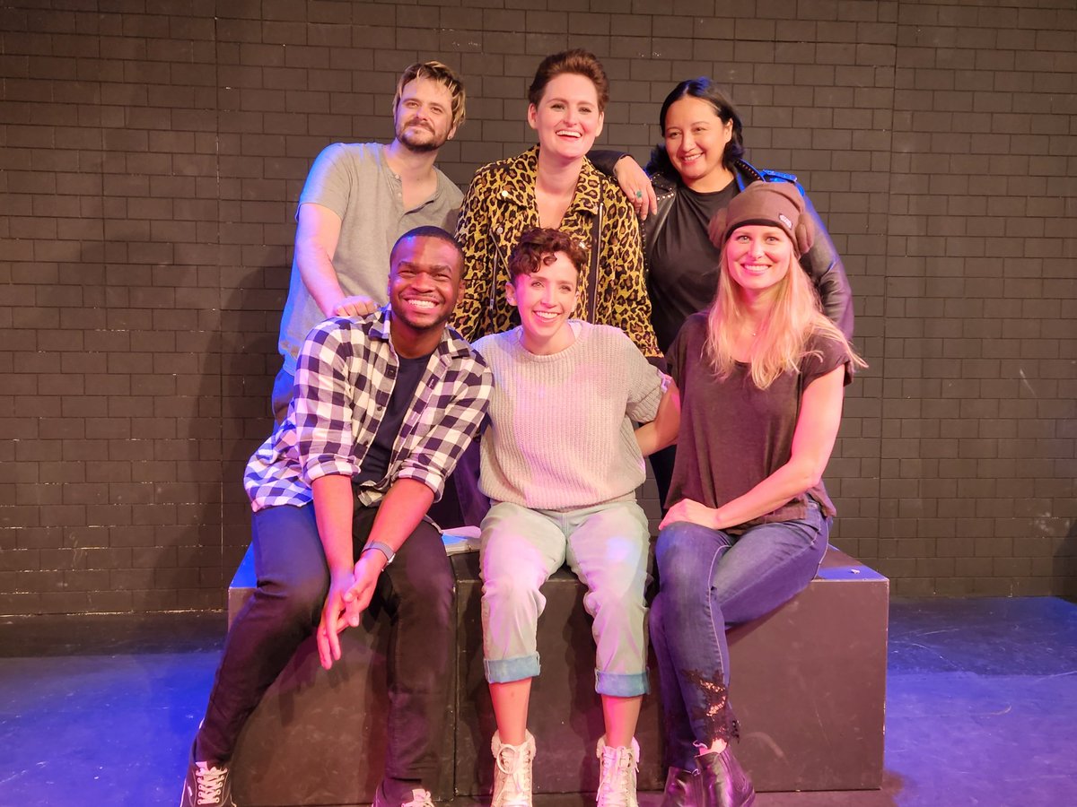 BackoftheHead's tweet photo. #Systems cast takes their bow. Another amazing @BespokePlays by @msmadig! https://t.co/Wr14qfqOHH