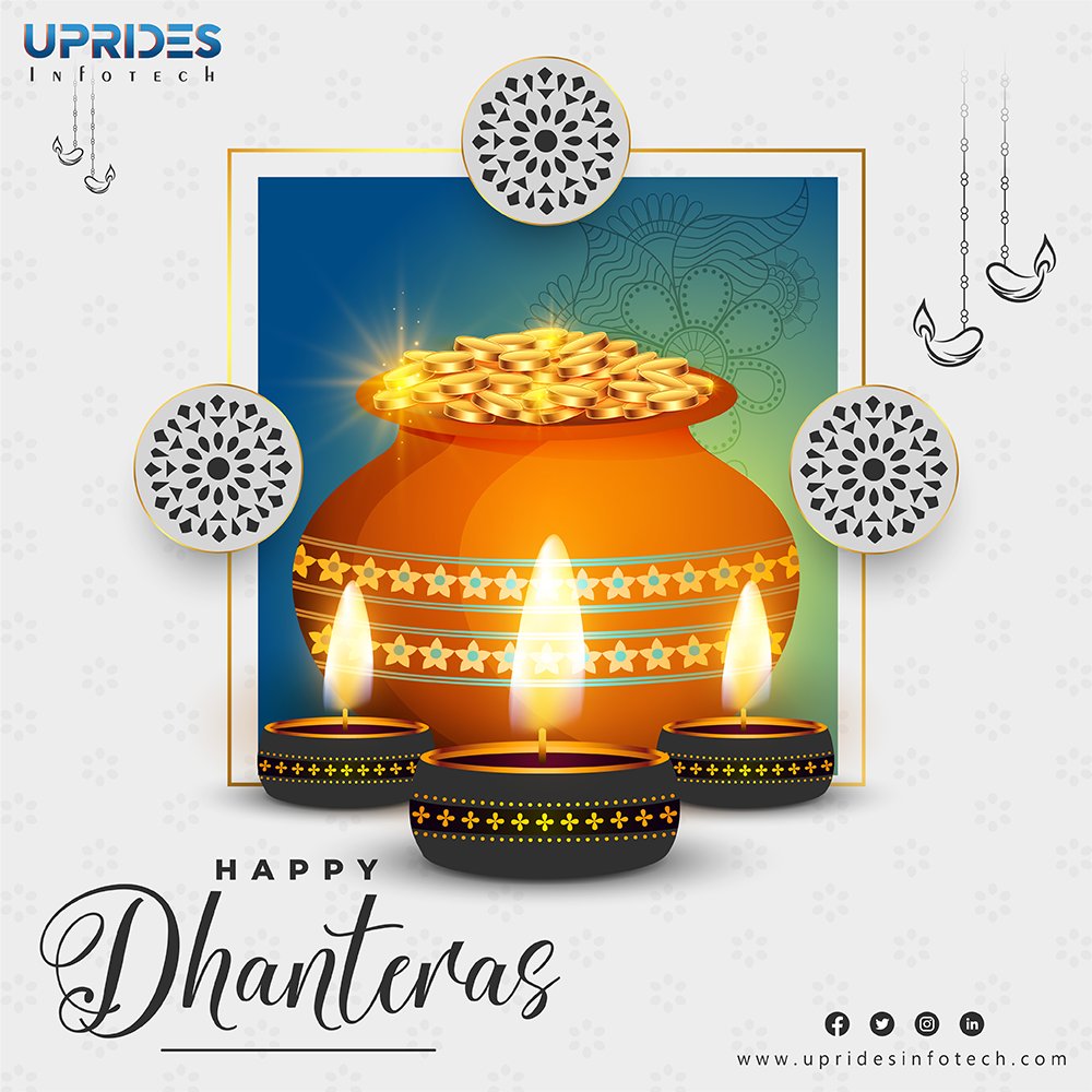 upridesinfotech's tweet photo. May #LordKuber shower his blessings on you, enriching your life with #Prosperity and #Happiness.
Wishing you all #HappyDhanteras
#Dhanteras #dhanteras2022 #HappyDhanteras2022 #kuber #kubermaharaj #dhankuber #upridesinfotech https://t.co/WlGxlNLOYQ