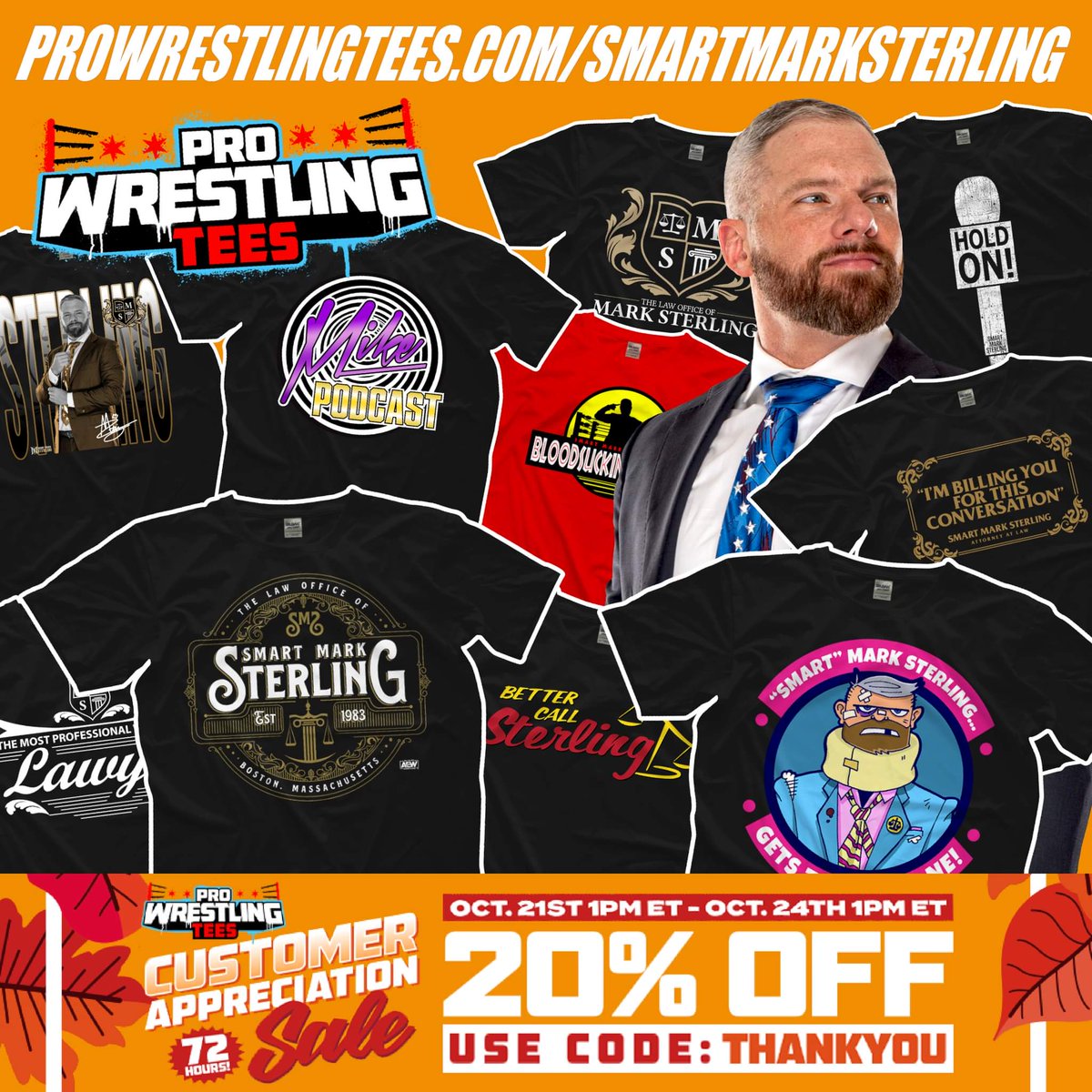 MajorWFPod's tweet photo. 48 HOURS LEFT of @PWTees' Customer Appreciation Sale!
Use discount code 𝗧𝗛𝗔𝗡𝗞𝗬𝗢𝗨 for 20% off!

https://t.co/VFivVsTwFi

#ScratchThatMajorItch @MajorPodNetwork @MajorWFPod https://t.co/9kOVBmGRCa