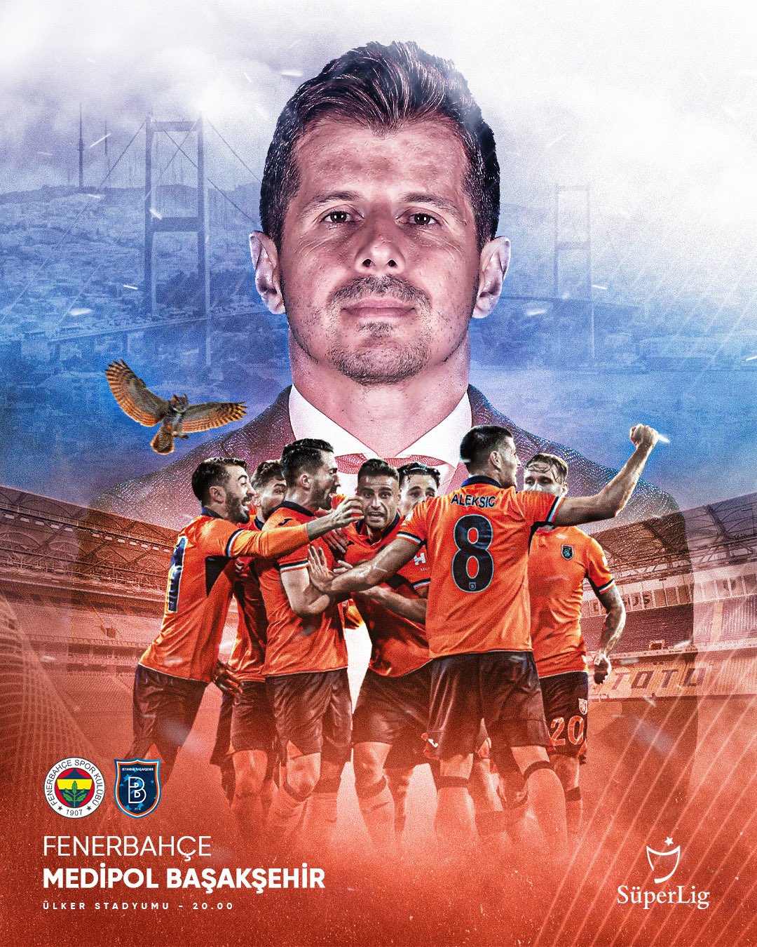 başakşehir'in fenerbahçe maç paylaşımı