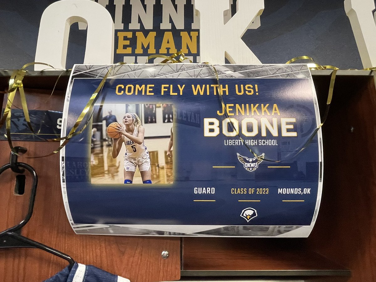 Jenikka Boone (@jenikka5b2023) on Twitter photo Had another great visit at an awesome school! Thank you both <a href="/hmesser1323/">Coach Heidi Messer</a> and <a href="/TaneishaAeschl1/">Coach Aeschleman</a> for believing in me enough to offer me a spot to join your family <a href="/OKWUeagles_WBB/">OKWU Womenโs Basketball</a>! @TeamGriffinGBB Had another great visit at an awesome school! Thank you both <a href="/hmesser1323/">Coach Heidi Messer</a> and <a href="/TaneishaAeschl1/">Coach Aeschleman</a> for believing in me enough to offer me a spot to join your family <a href="/OKWUeagles_WBB/">OKWU Womenโs Basketball</a>! @TeamGriffinGBB