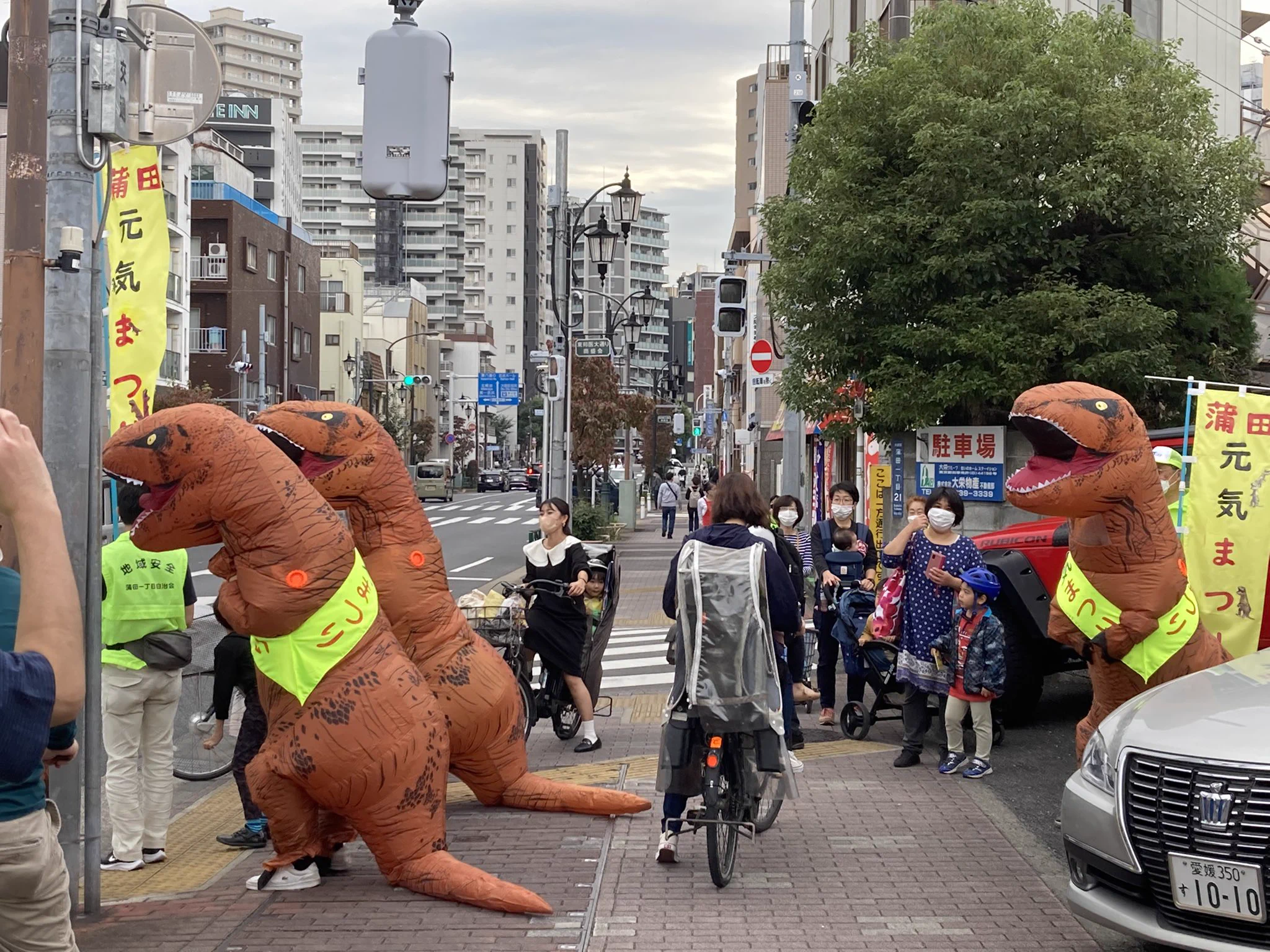子どもにも愛される蒲田へ。ティラノサウルスのイベントは面白すぎたw
