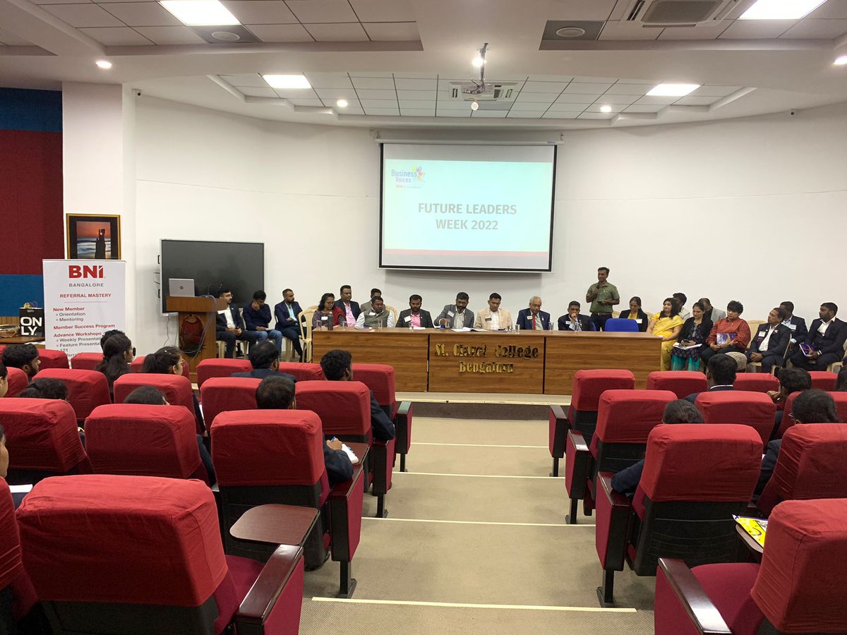 mbahoudinis's tweet photo. An amazing day of learning. Our first years got to interact with seasoned entrepreneurs as we hosted BNI Foundation for a Future Leaders Week. The students were inspired by what they all witnessed. 
#bnifoundation #Entrepreneurship #learning #interaction https://t.co/kSrMNUG6gD