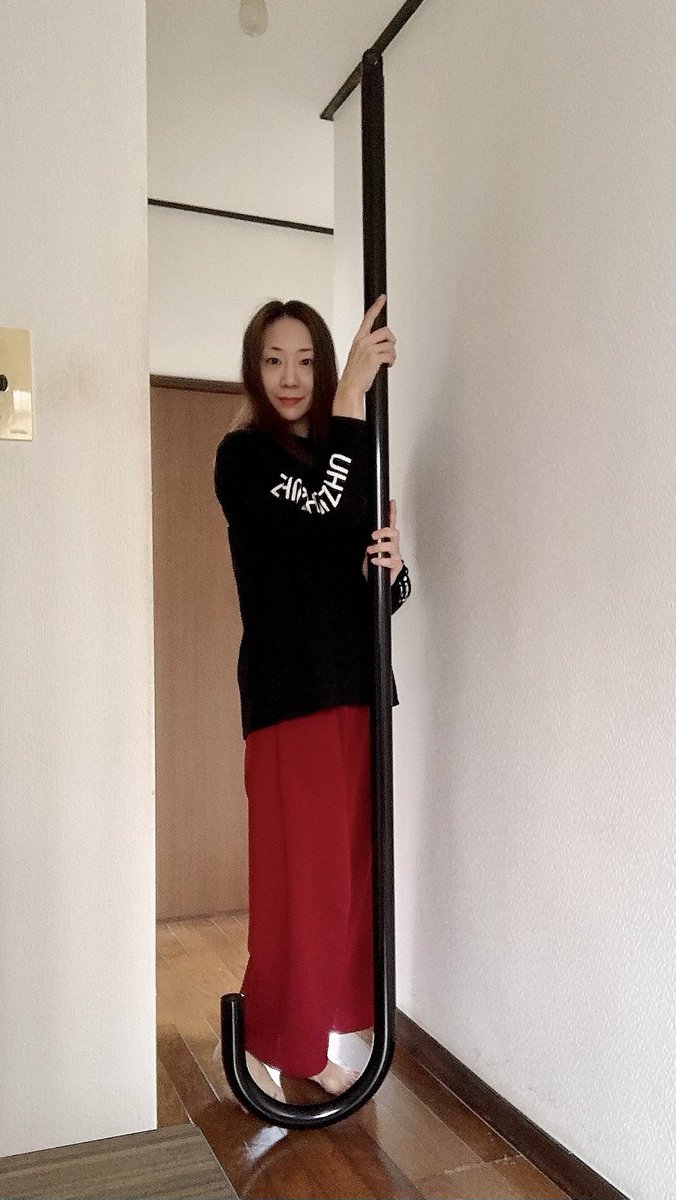 wakamiho's tweet photo. こっそり✨
#エアリアルポール https://t.co/h6s3gkstVh