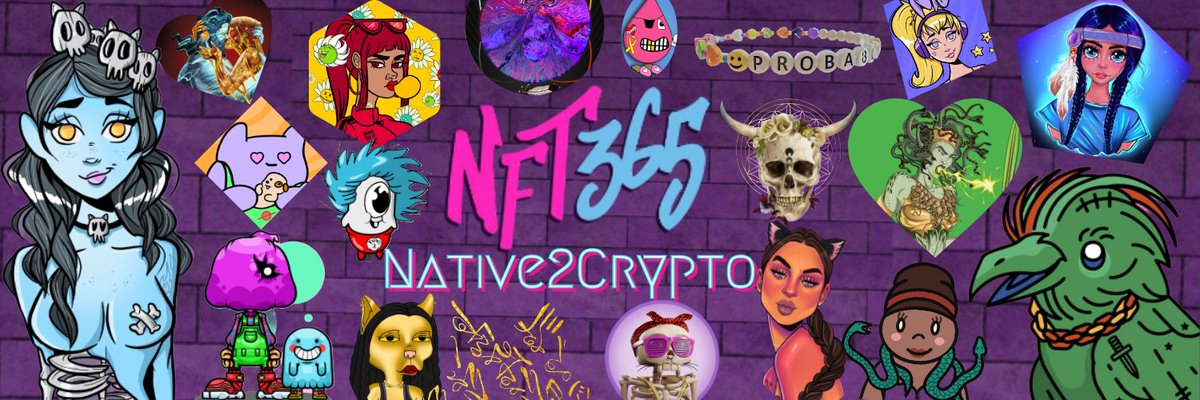 Native2Crypto's tweet photo. (*˘︶˘*).｡.:*♡ These are few of my favorites things💎 ｡･:*:･ﾟ★,｡･:*:･ﾟ☆
@CoolmanUniverse @illustramanda @400Drums @GutterChicks @theNFTcircus @HeathensAlpha @deadziesxyz #NFTProjects @sacred_skulls @DrogaPaTusOjos #LFGOAT #WomenInNFTs https://t.co/5ZGDw2Ln1r
