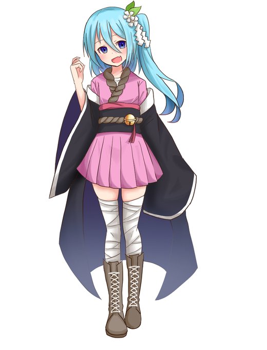 これはAIと手伝ってもらってデザインを一新した原初のうちの子の一人 