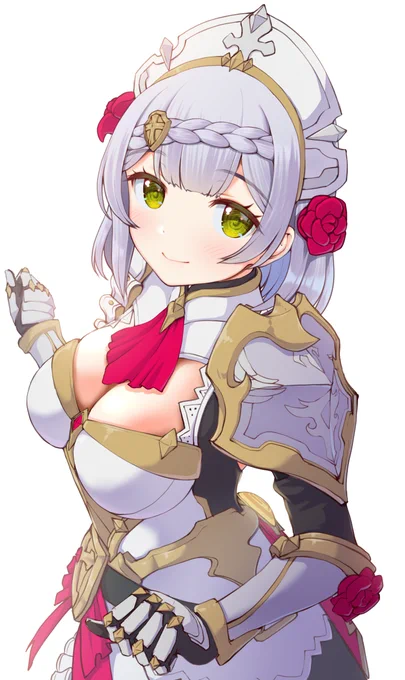 戦うメイドさんノエル揺れて楽しい胸部装甲だけど防御面は大丈夫なのかと心配になったりする。 