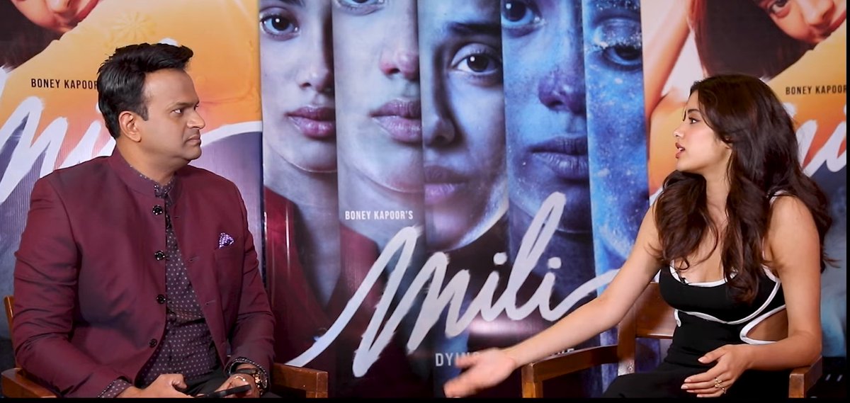 #JanhviKapoor opens up on her personal life and how she went through a hard phase. You are a strong person and are meant for the stars. youtu.be/MKiE5qHaOqY #Mili #siddharthkannan #sidk