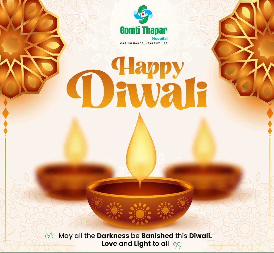 gomtithaparivf's tweet photo. Diwali is about bonding, of believing that good will always triumph over evil.  Wishing you a happy Diwali! May you &amp; your family be blessed with happiness!💥💕❤️🤩

#festival❤️ #diwali #happydiwali #indianfestival #diwali202 #drashishkoura #gomtithaparhospital #drneelukoura https://t.co/ozmfDW0Fmo