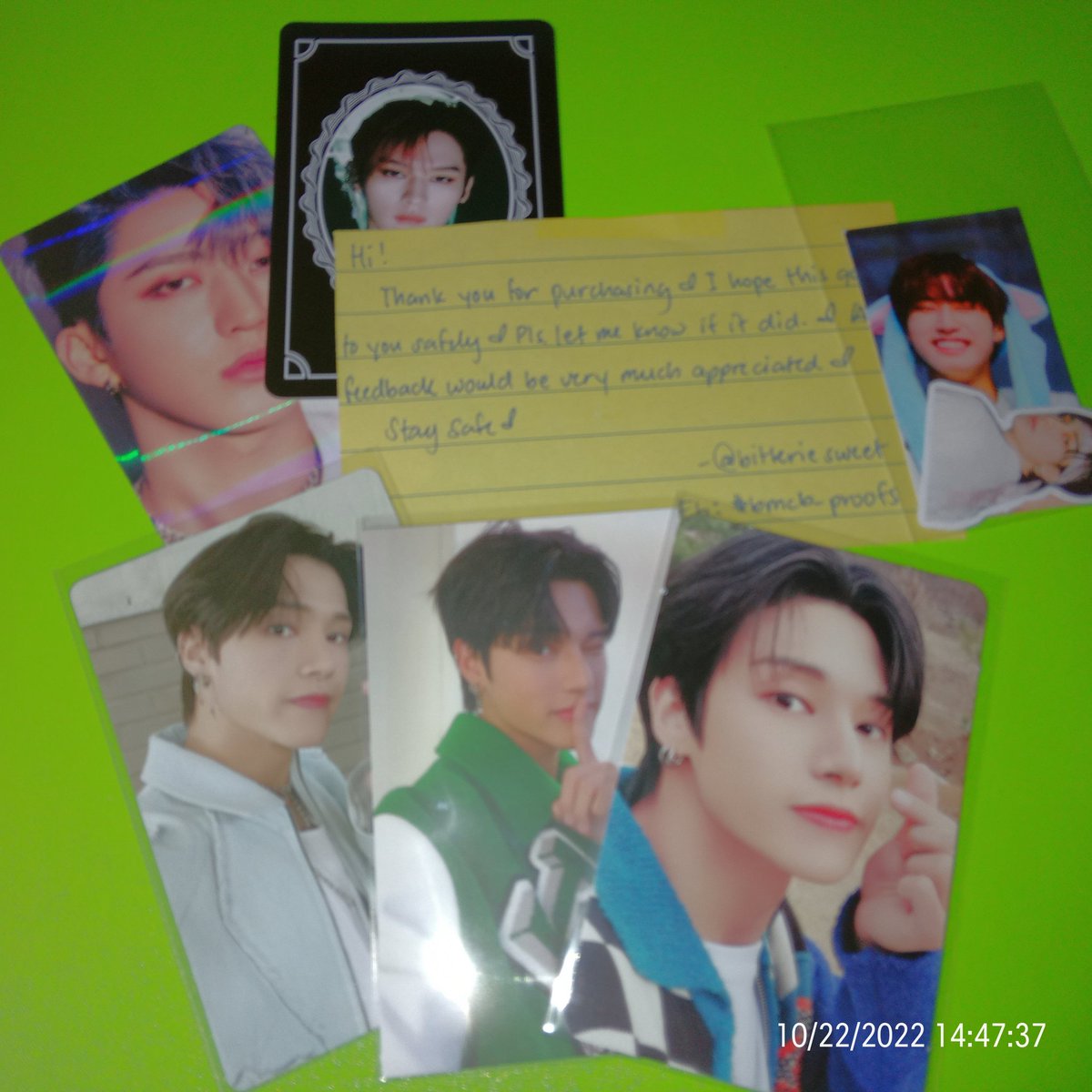 frozen_tab's tweet photo. Hoooyiaaaaa omg woo nakauwi >.<
The pocas got home vv safe. Thank you din po sa holo skz freebie ong so cuteeeee 🦊
#bmcb_proofs https://t.co/0cXDgDGzWI