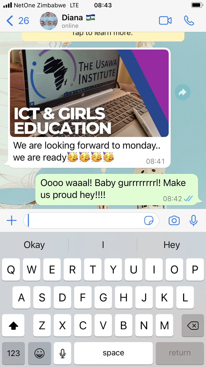 sinikiwemarodza's tweet photo. The kind of conversations that speaks to my heart. #AfricaEducateHer #LMP #TakeOverChallenge @AU_CIEFFA @UsawaInstitute @Sebongile0104 @Luluhamz @ttakafuma https://t.co/NcmNkDem75