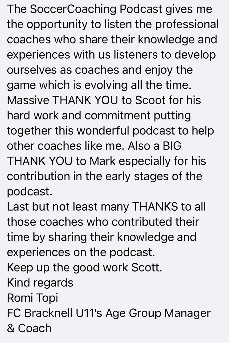 The Soccer Coaching Podcast tweet media