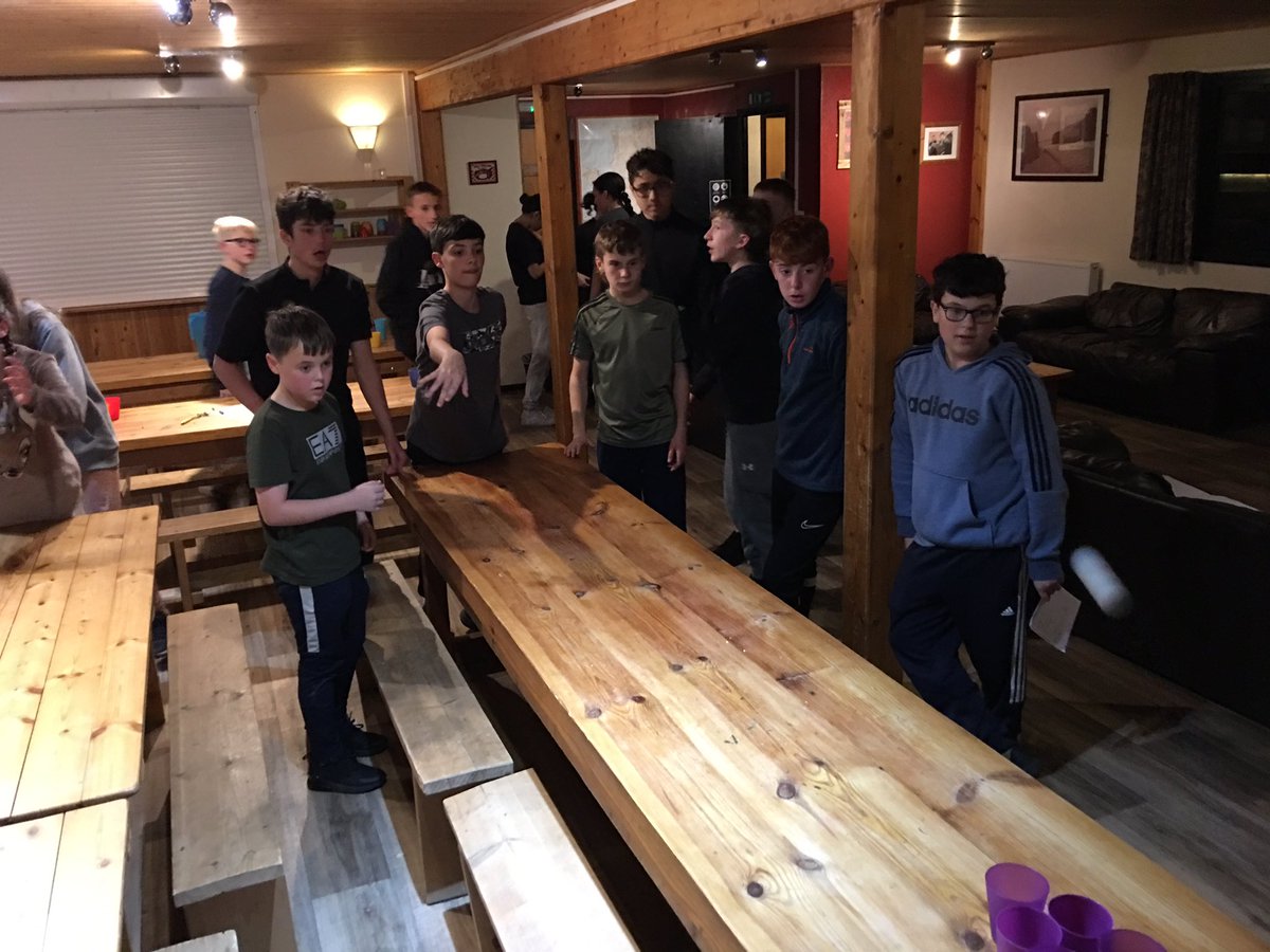 tsc_anglesey's tweet photo. A fun filled day and evening with stone stacking, food challenges, face masks and elimination pong! https://t.co/gQxGI9lKsi