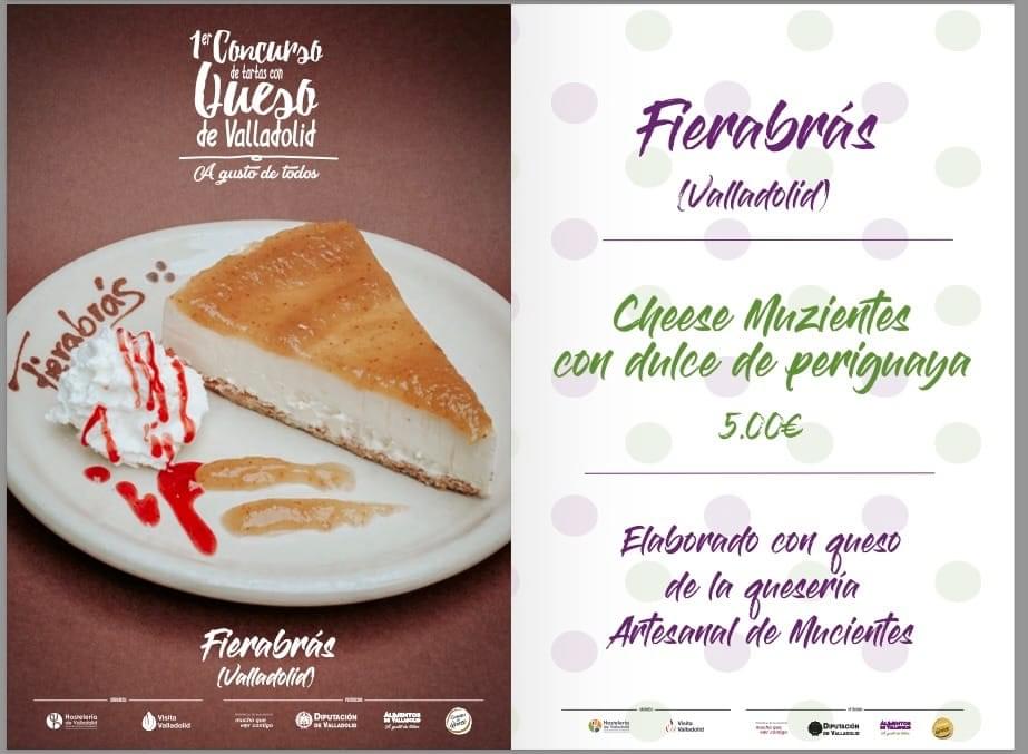 El buen queso de <a href="/Quesomucientes/">Queseria Mucientes</a> no podía faltar en el 𝗜 𝗖𝗼𝗻𝗰𝘂𝗿𝘀𝗼 𝗱𝗲 𝘁𝗮𝗿𝘁𝗮𝘀 𝗰𝗼𝗻 𝗾𝘂𝗲𝘀𝗼 𝗱𝗲 𝗩𝗮𝗹𝗹𝗮𝗱𝗼𝗹𝗶𝗱 ‘𝗔 𝗴𝘂𝘀𝘁𝗼 𝗱𝗲 𝘁𝗼𝗱𝗼𝘀’ cuyas propuestas podrán degustarse hasta el 1 de noviembre.
#CaminosDelQueso
#MucientesEsNombreDeVinoYMás