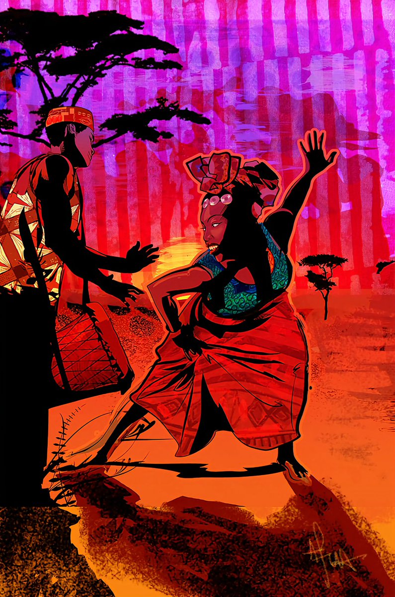 Kristo_Kai's tweet image. Afua Richardson (@AfuaRichardson)
#RenaissanceWoman #EisnerWinner #ComicArt