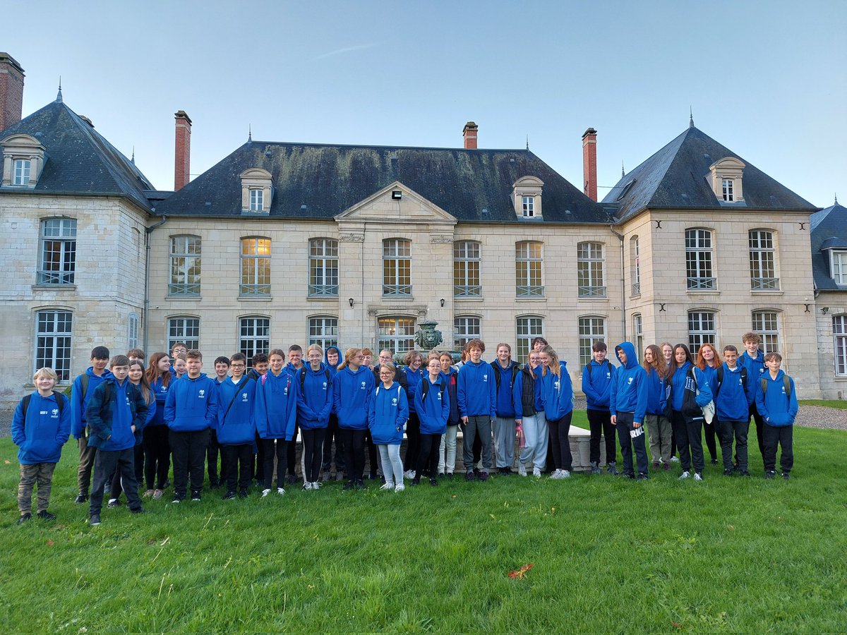RutherfordTrips's tweet photo. Students woke up from their first night at Le Chateau de Warsy with varying degrees of energy, and are now on their way to Go Ape.
#markrutherford #adventuretime https://t.co/btAnoPo0ud