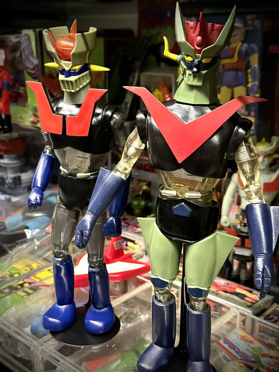 venson1969's tweet photo. マジンガーZ。#マジンガーZ 
#超合金 #vintage  #バンダイ #タカトク
 #タケミ #ジャンボマシンダー #タカラ
#ソフビ #jumbomachinder #chogokin #tomy #tomyca #BANDAI #toycollection #diecast https://t.co/C5XrYJPDit