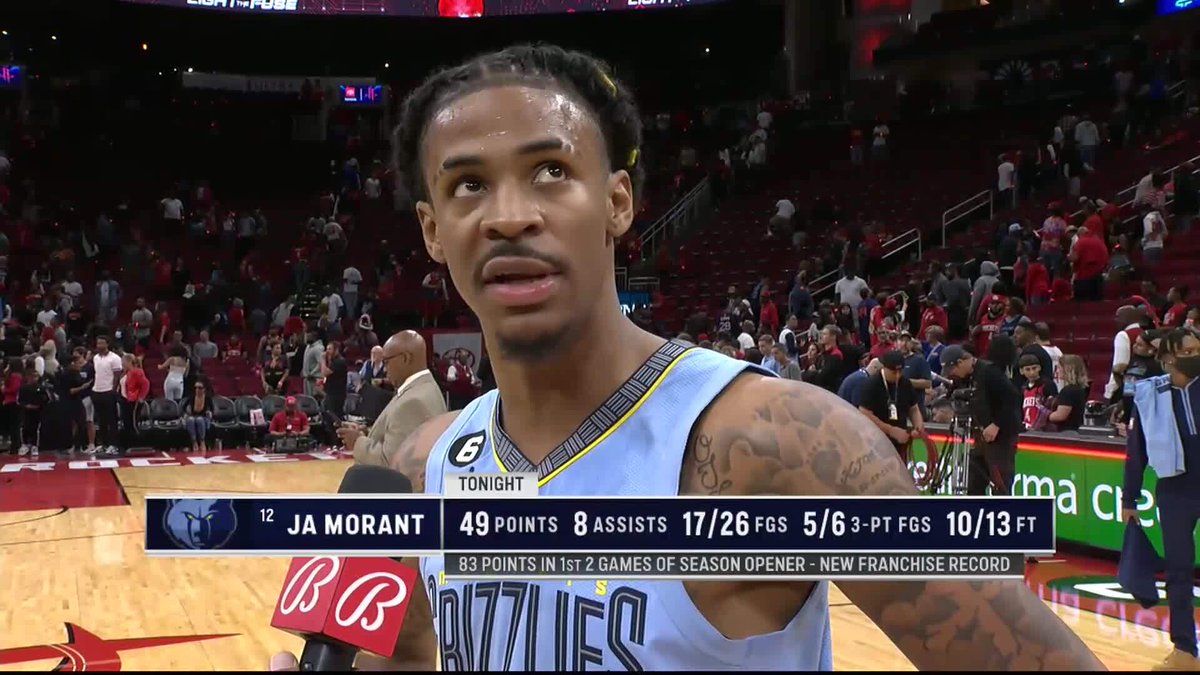 BleacherReport's tweet image. JA is really THAT guy 🔥