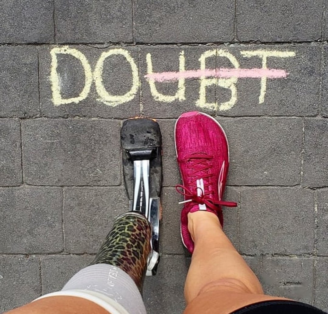 therunnerjacky's tweet photo. Doubt kills more dreams than failure ever will. #believeinyourself https://t.co/2aV6oR1SzF