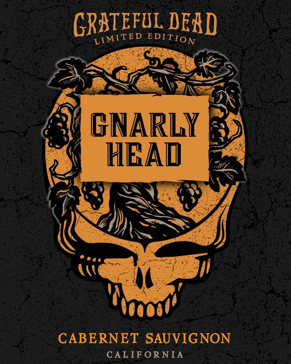 .@GnarlyHeadWines presents a limited-edition wine inspired by the passion, energy, & creativity that makes the Grateful Dead a legendary American rock band. Learn more at gnarlyhead.com/find-our-wines/ Must be 21+ and Enjoy Responsibly.