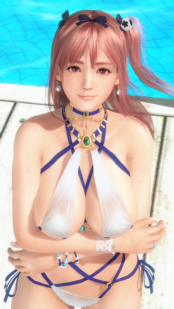 makotocha1's tweet photo. 10月号はほのかﾀﾝでした
持ってなかった水着だったからうれしい(エロいし)
それにしてもDEKAI!!!!(確信)☺️
 #DOAXVV https://t.co/TMmBvptYX9