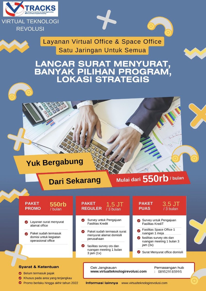 vanessainez's tweet photo. butuh virtual office? yukk di vtracks ajaa✨✨ https://t.co/3SkuxOM7z0